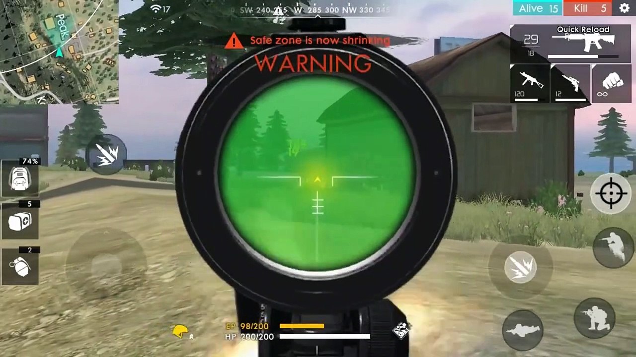 Afltoon Gamer 12 kills ( Free Fire Battlegrounds )