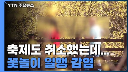 꽃놀이 일행 감염...힘들더라도 '사회적 거리두기' / YTN