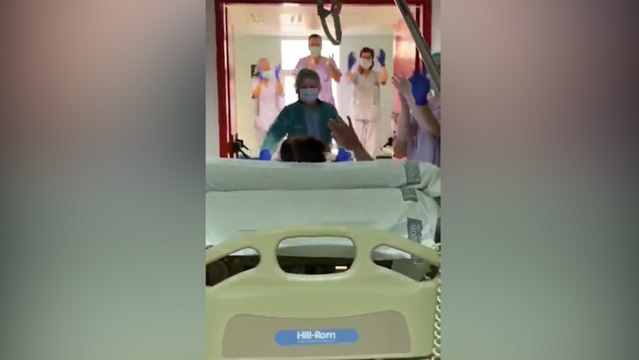 Sanitarios General de Castellón celebran primera salida de la UCI