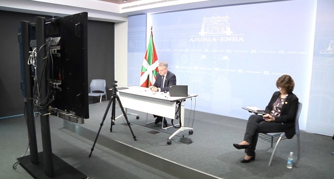 Urukullu participa en la reunión de presidentes autonómicos con Sánchez