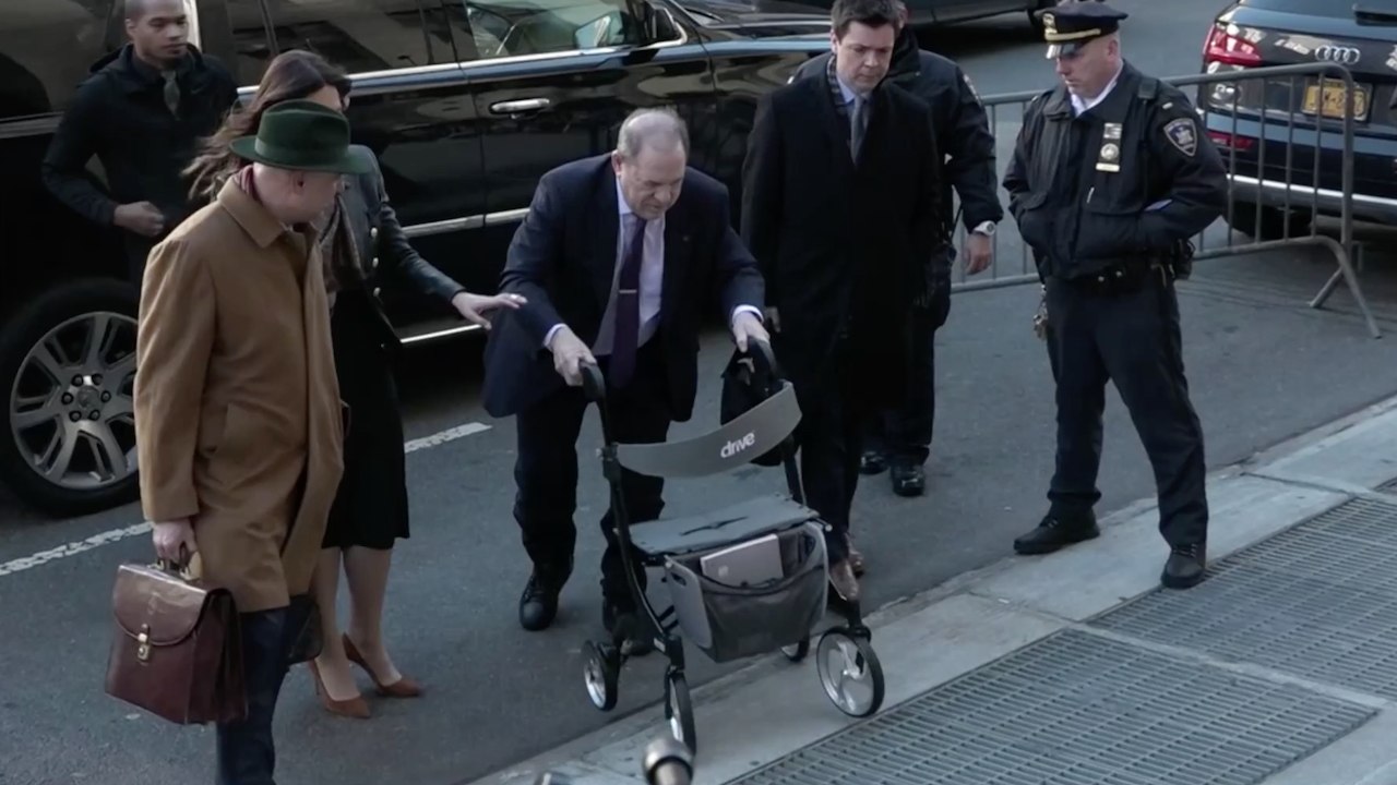 Harvey Weinstein hat sich mit dem Coronavirus infiziert