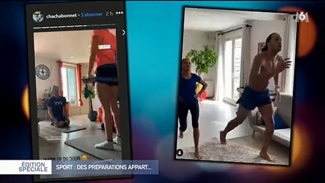 VIRUS - Raphaël Varane, Renaud Lavillenie... Comment les sportifs se maintiennent en forme en période de confinement ? - VIDEO