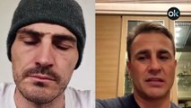 Iker Casillas charla con Fabio Cannavaro sobre el coronavirus