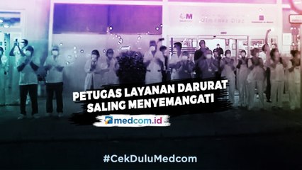 Hadapi Wabah Covid-19, Layanan Darurat di Spanyol Saling Menyemangati