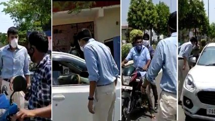 Sirisilla Collector Angry On People Who Roaming On Roads