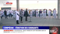Une minute de silence à l'hôpital de Compiègne en hommage au médecin décédé du coronavirus
