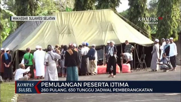 265 Peserta Ijtima Dipulangkan Ke Provinsi Masing-Masing