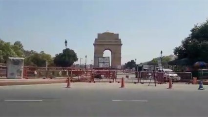 National Capital observes heavy security amid Lockdown to check the spread of deadly virus