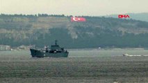 ÇANAKKALE-Rus savaş gemisi 'Orsk' Akdeniz'e iniyor