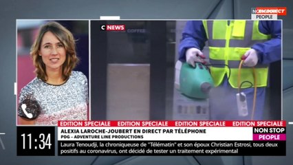 Alexia Laroche-Joubert guérie du coronavirus : elle raconte sa quarantaine (exclu vidéo)