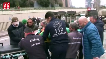 Şoför can, vatandaşlar canlı yayın derdinde