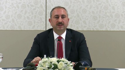 Adalet Bakanı Gül: 'Noterlikler artık dönüşümlü hizmet verecek'- ANKARA