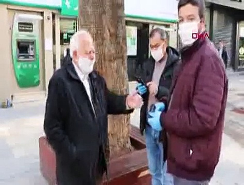 Yasağa uymayan 65 yaş üstü vatandaştan polise: İsterseniz 5 bin lira ceza kesin