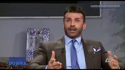 Roy Gigolo ospite a Nessun dorma - Matrimonio e tradimento