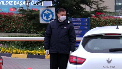İSTANBUL'DA BİNLERCE KİŞİNİN YAŞADIĞI BÜYÜK SİTELERDE KORONAVİRÜS ÖNLEMİ