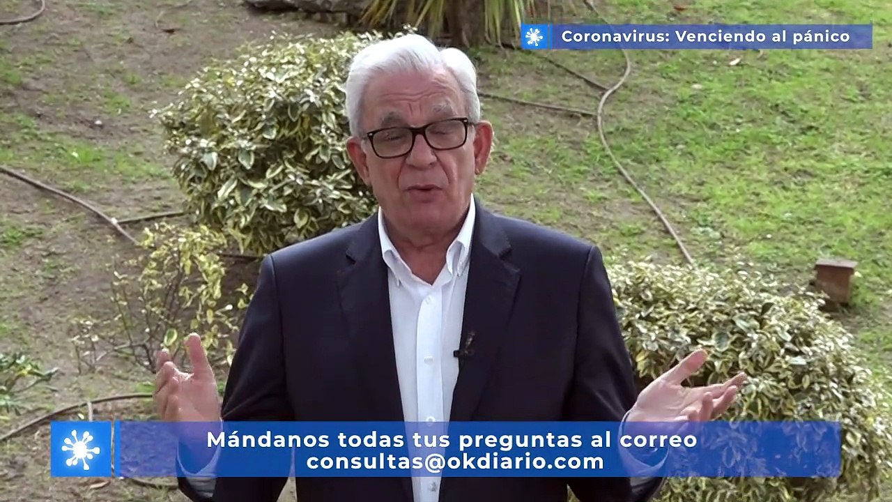 Jesús Sánchez Martos explica qué hacer si tiene síntomas de coronavirus