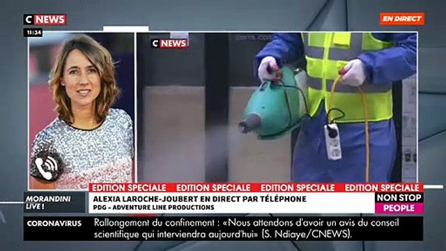 Alexia Laroche-Joubert témoigne en direct dans Morandini Live sur son combat contre le Covid-19: La convalescence est plus longue que ce qui est réellement annoncé - VIDEO