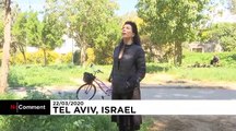 Coronavirus: Opera singer serenades her quarantined father from outside his home in Tel Aviv