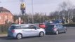 Long queues for McDonalds in Bramley