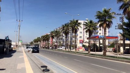 Nusaybin'de TOMA ile cadde ve sokaklarda dezenfeksiyon yapıldı - MARDİN