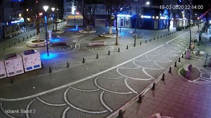 Dezenfektan hırsızlığı güvenlik kamerasına yansıdı