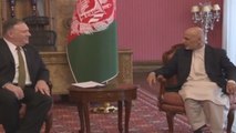 Pompeo llega por sorpresa a Afganistán en medio de la crisis política afgana
