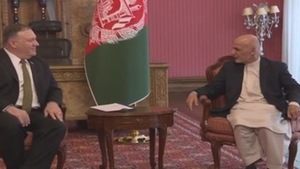 Pompeo llega por sorpresa a Afganistán en medio de la crisis política afgana