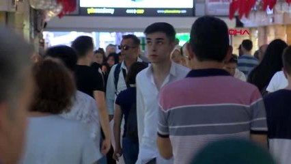 BURSA Kapalı Çarşı esnafı kepenk indirdi