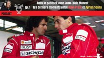 Podcast : Jean-Louis Moncet raconte les derniers moments entre Prost et Senna
