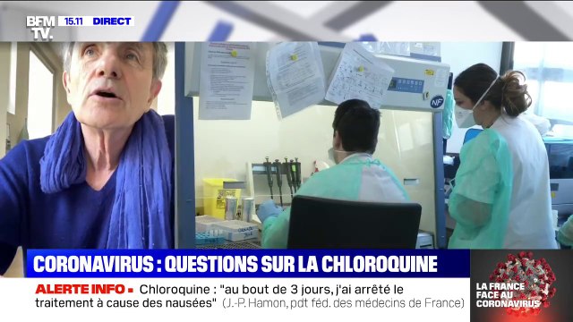 Pour Jean-Paul Hamon, la chloroquine est un traitement porteur d'espoir mais dont l'efficacité est loin d'être certaine
