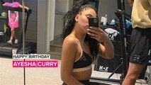 Ayesha Curry turns 31 in quarantine cooking, working out & helping others