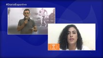 Diário Esportivo com Frank Herik, falando sobre a visita da presidente da federação paraibana de futebol Michelle Ramalho ao museu de esporte de Cajazeiras - 20/03/2020