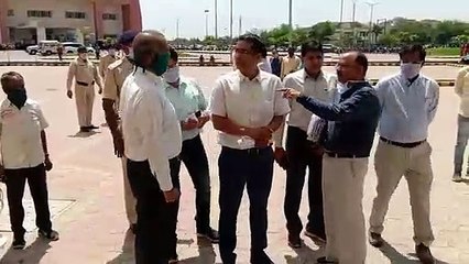 मंदसौर: कलेक्टर ने किया जिला अस्पताल का निरीक्षण