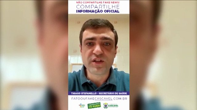 Secretário de Saúde de Cascavel repassa algumas recomendações à população e fala sobre possível aquisição de testes rápidos