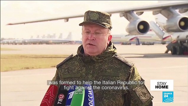 Coronavirus pandemic: Russia, Cuba, China send aid to Italy