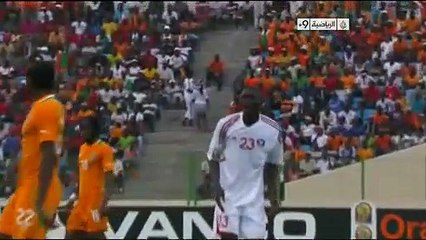 الشوط الثاني مباراة الكوديفوار و السودان 1-0 كاس افريقيا 2012