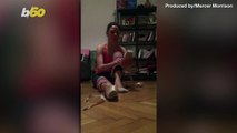 Russian Ballerina Practices Her Craft in Her Apartment Amid Coronavirus Pandemic!