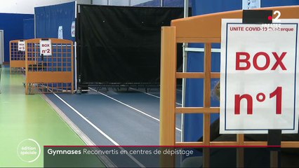 Coronavirus : des lieux inhabituels devenus centres de dépistage