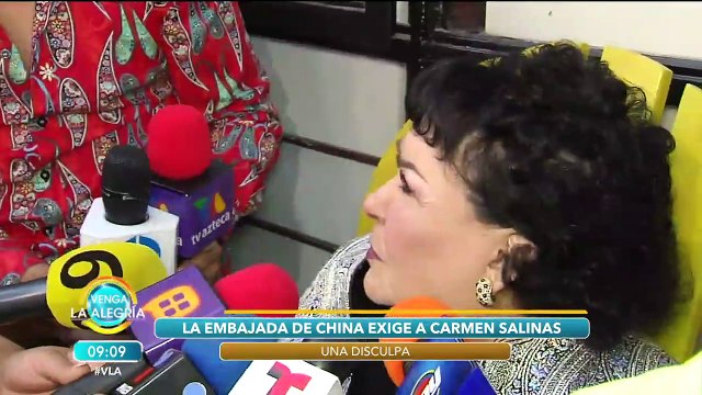 Embajada China responde a comentarios hechos por Carmen Salinas sobre coronavirus. | Venga La Alegría