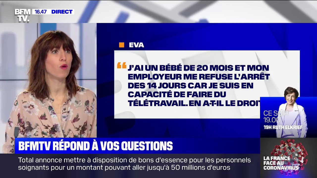 J'ai un bébé de 20 mois, mon employeur peut-il m'obliger à télétravailler ? BFMTV répond à vos questions