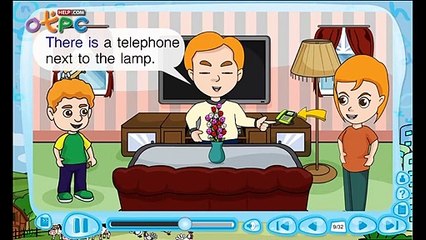 Where is the television - สื่อการเรียนการสอน ภาษาอังกฤษ ป.3