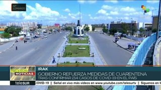 Por Covid-19 Irak prohíbe aglomeraciones en sitios públicos
