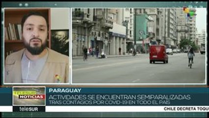 Avance del Covid-19 semiparaliza Paraguay e impacta su economía