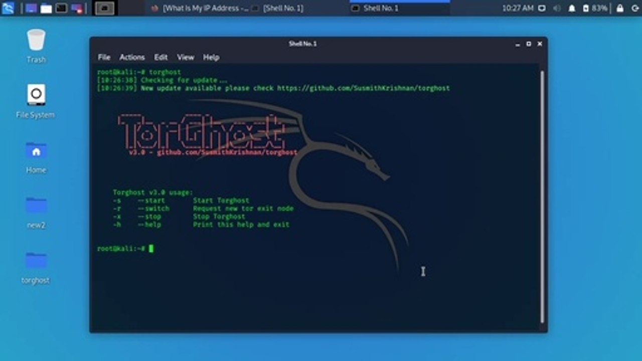 Install TorGhost in Kali Linux and become Anonymous