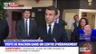 En visite dans un centre d'hébergement d'urgence, Emmanuel Macron rend hommage aux travailleurs sociaux