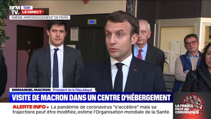 Emmanuel Macron: "le gouvernement a choisi de privilégier les soignants les plus exposés"