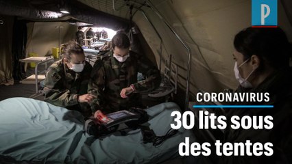 Coronavirus à Mulhouse : au cœur de l’hôpital militaire bientôt opérationnel