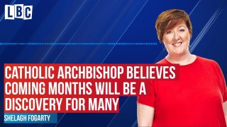 Shelagh speaks to Catholic Archbishop