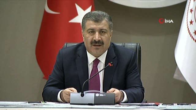 Sağlık Bakanı Fahrettin Koca, Bilim Kurulu Toplantısı sonrası açıklamalarda bulunuyor