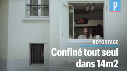 Romain, étudiant confiné dans un studio sombre et humide de 14 m2 à Paris
